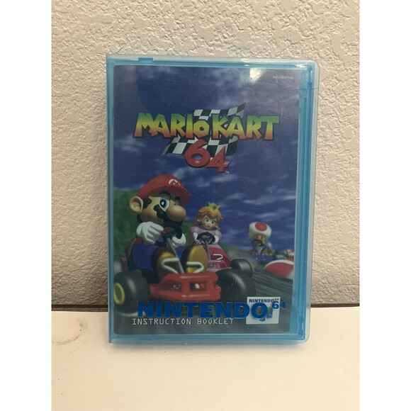 Mario Kart 64 - Nintendo 64 N64 - Authentic, Working, Exc Condition